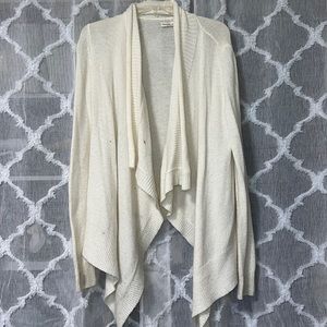Abercrombie & Fitch Cream Flowy Cardigan